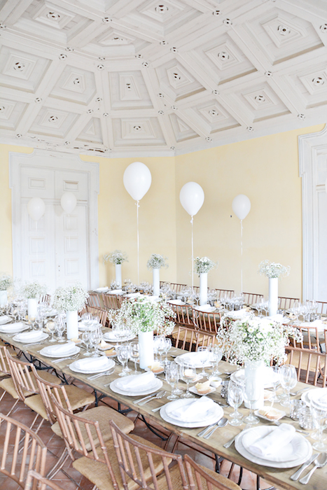 my vintage wedding in portugal wedding reception